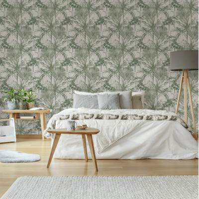 Vliestapete SUBLIME "JUNGLE TEXTURE", grün, B:0,52m L:10m, Vlies, Tapeten, Design Tapeten