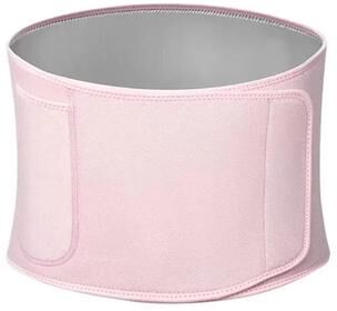 Inspire Curations SweatCore Fitness Waist Belt Sweat Enhancing Workout Wrap For Running & Yoga pink