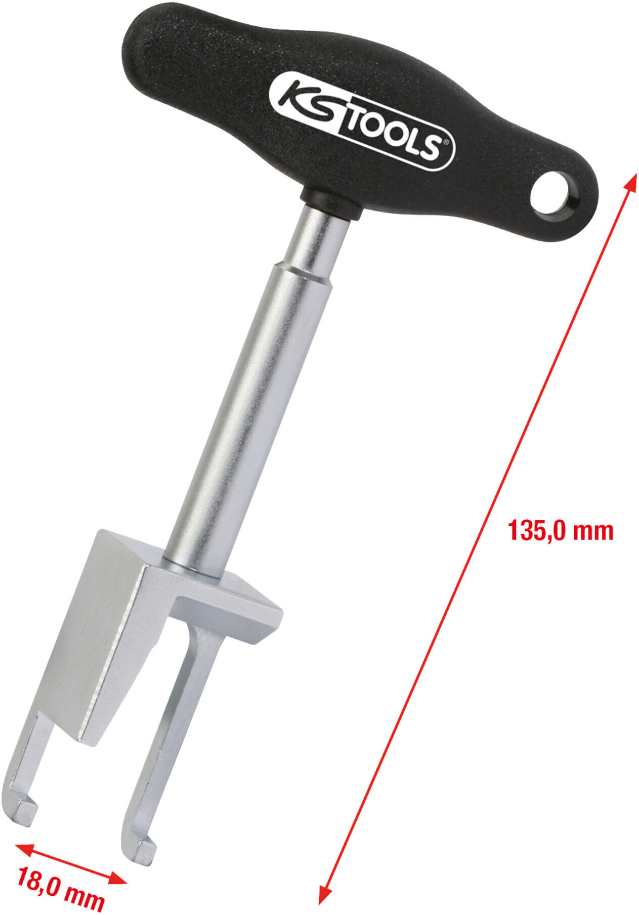 KS Tools T-Griff-Zündspulen-Abzieher, Typ 2, 135mm (500.7545)