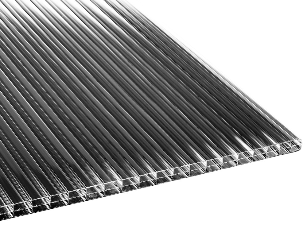TETZNERJENT Polyclear-Polycarbonat S3P 1200x2000 mm, anthrazit, 16 mm 16971442