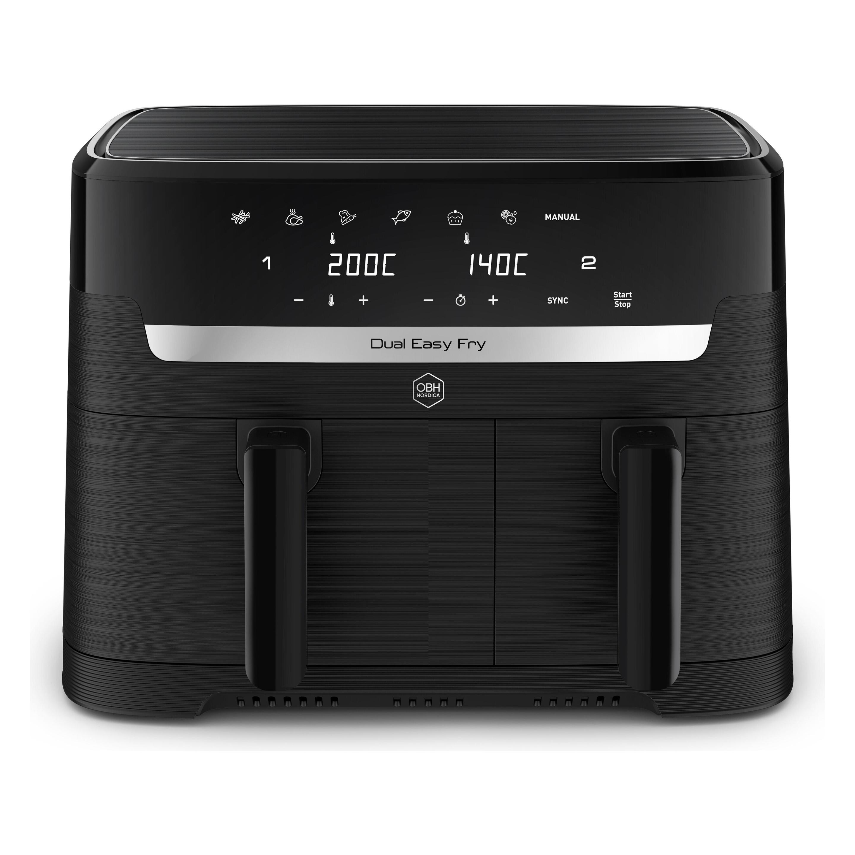 OBH Nordica Dual Easy Fry Air fryer AG901NS0 (8.30 l) (AG901NS0)