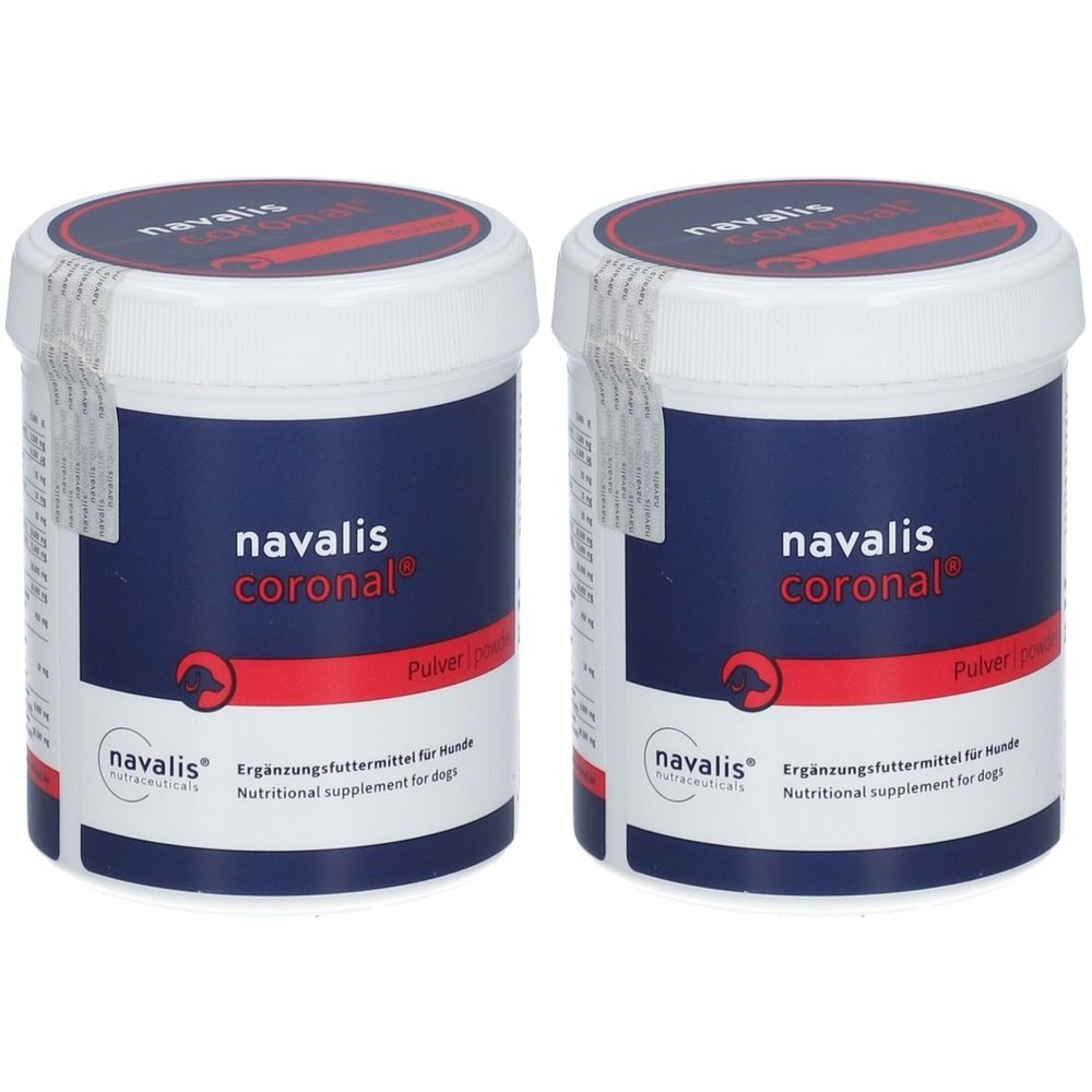 Navalis Coronal Hund x2 2x120 g Pulver