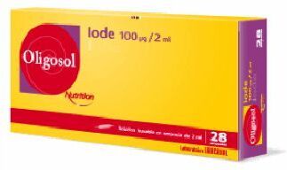 Labcatal Oligosol Iodio 28 Fiale Bevibili 2 ml - Rimedio Naturale per la Salute della Tiroide