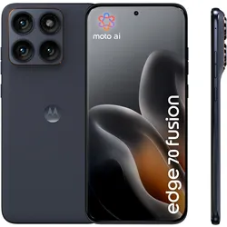Motorola Edge 70 Fusion FIFA Edition (512 GB, PANTONE Silhouette, 6.78", Dual SIM, 5G), Smartphone, Schwarz