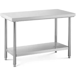 Royal Catering Edelstahl-Arbeitstisch - ECO - 120 x 60 cm - 400 kg -