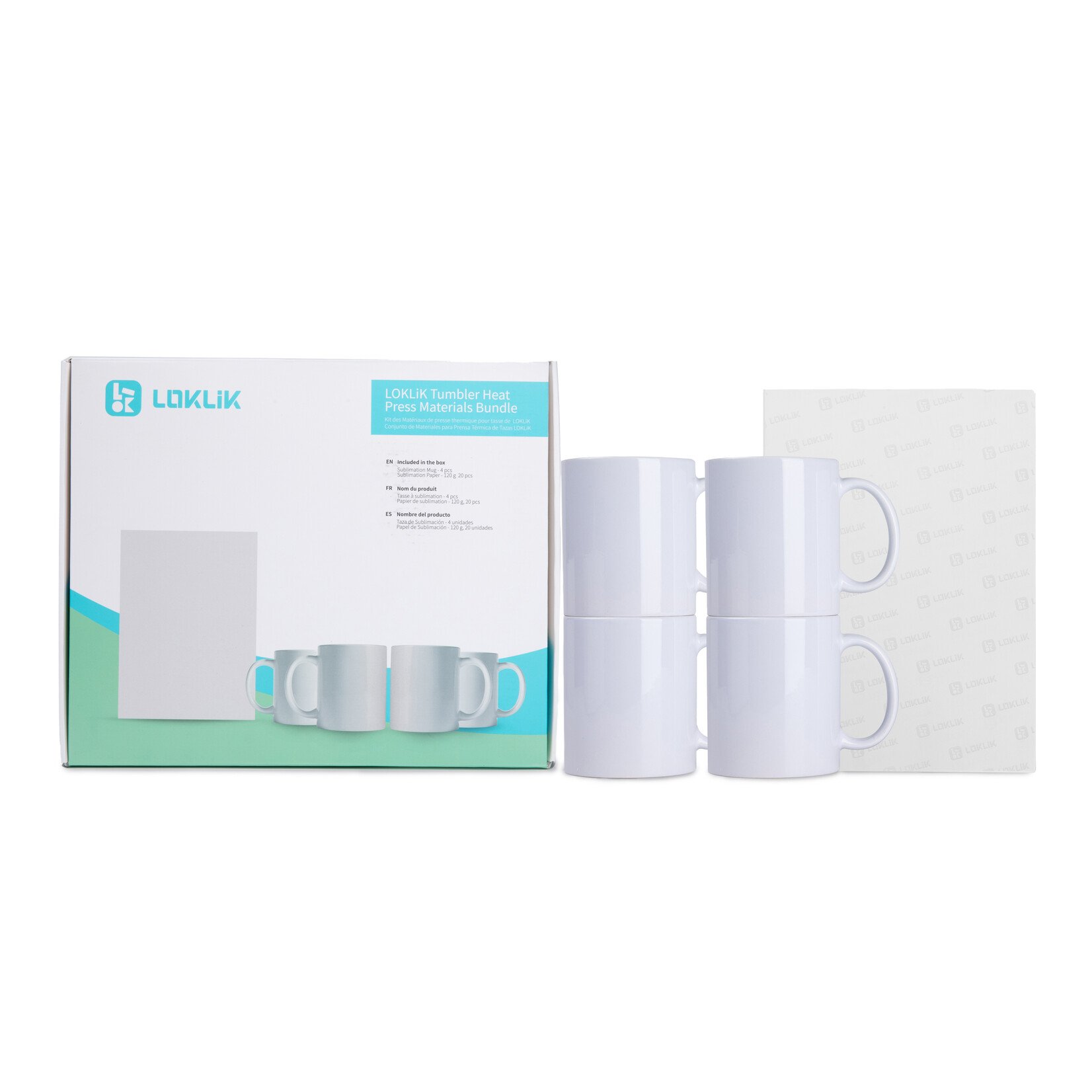 LOKLiK Starter Pack for Tumbler Heat Press SG-RYJPJ-0006-US-L-B2B