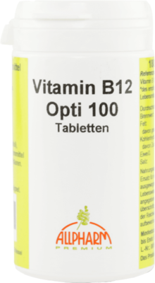ALLPHARM Vertriebs GmbH VITAMIN B12 OPTI 100 Tabletten 45.5 g 09520592