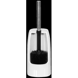 Spirella WC Bürste Klobürste Toilettenbürste hochwertig „Pure“ ØxH: 12 x 35,5cm - Weiß