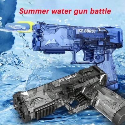 Uplift Essentials High Performance Transparent Desert Eagle Water Pistol yellow