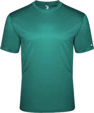 Badger Sport 4120 B Core Top in Teal size 4XL   Polyester BG4120, 412000