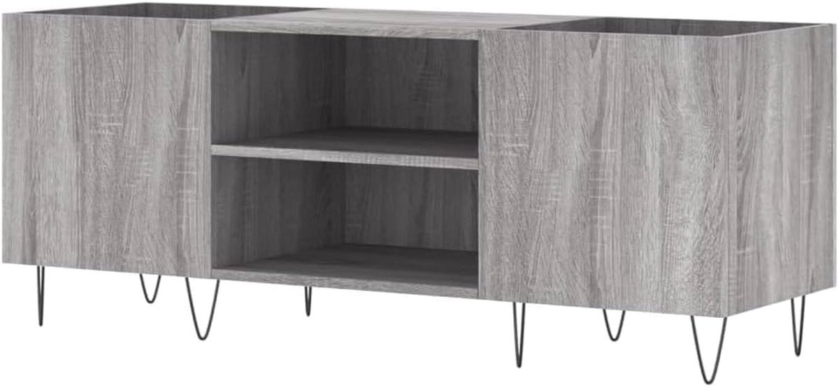 Elpee Platenkast voor vinylcollectie van duurzaam bewerkt hout