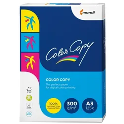 MONDI Color Copy SRA3 Druckerpapier Weiß 160 CIE 300 g/m2 Glatt 125 Blatt