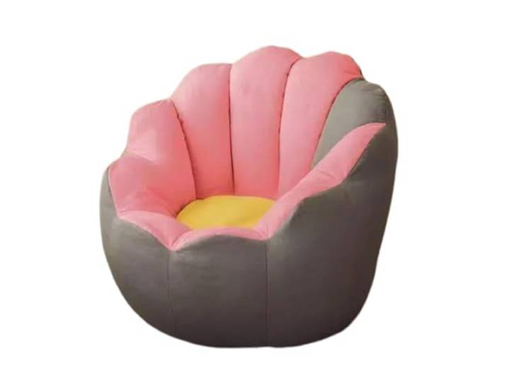 Xumh2024-3 Sitzsack Lazy Sofa Sitzsack Tatami Single Lounge Chair Schlafzimmer Wohnzimmer Balkon(Pink,Klein)