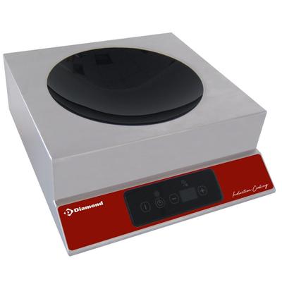 DIAMOND - Induktions-Wok-Kochfeld mit 3500 Watt und Sensortasten