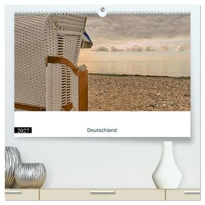Küstenregionen Deutschland (hochwertiger Premium Wandkalender 2027 DIN A2 quer), Kunstdruck in Hochglanz