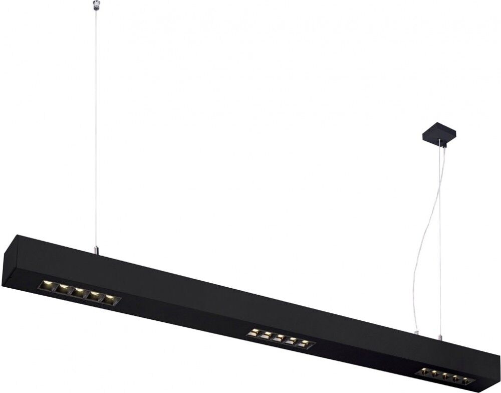 Slv Q-Line Pd, Led Indoor Pendelleuchte, 1m, Bap, Schwarz, 4000k - Pendelleuchten