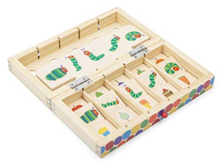 Small Foot Raupe Nimmersatt Bildersortierbox