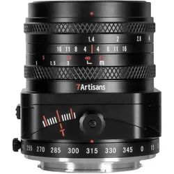 7artisans 50mm f/1,4 Tilt Shift Sony E (APS-C / DX, Vollformat), Objektiv, Schwarz