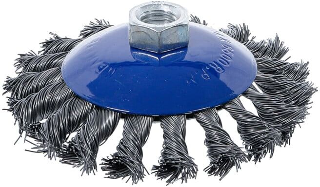 Brosse plate réception M14x2 Ø 115 mm BGS ; BGS technic (3981)