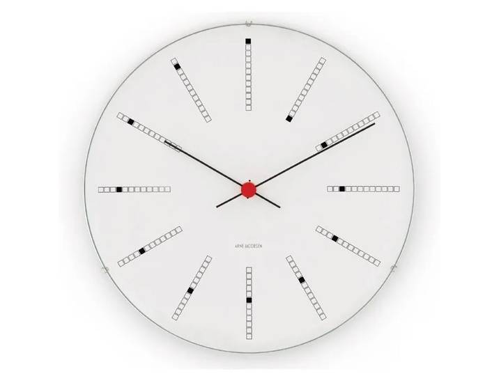 Arne Jacobsen Clocks Horloge murale Arne Jacobsen Bankers Ø 29 cm
