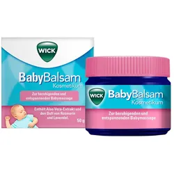 WICK BabyBalsam zur beruhigenden Babymassage 50 g