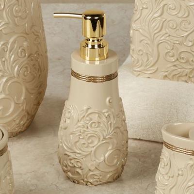 Touch of Class Irongate Lotion Soap Dispenser Light Cream , Light Cream