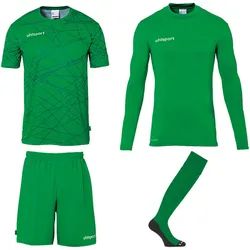 uhlsport Prediction Torwart-Set Herren grün M