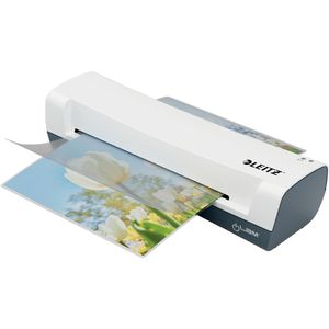 Leitz Laminiergerät 74310001 iLAM Home, mit 2 Rollen, A4, bis 125 mic Folienstärke, Geschwindigkeit 300 mm/Min.