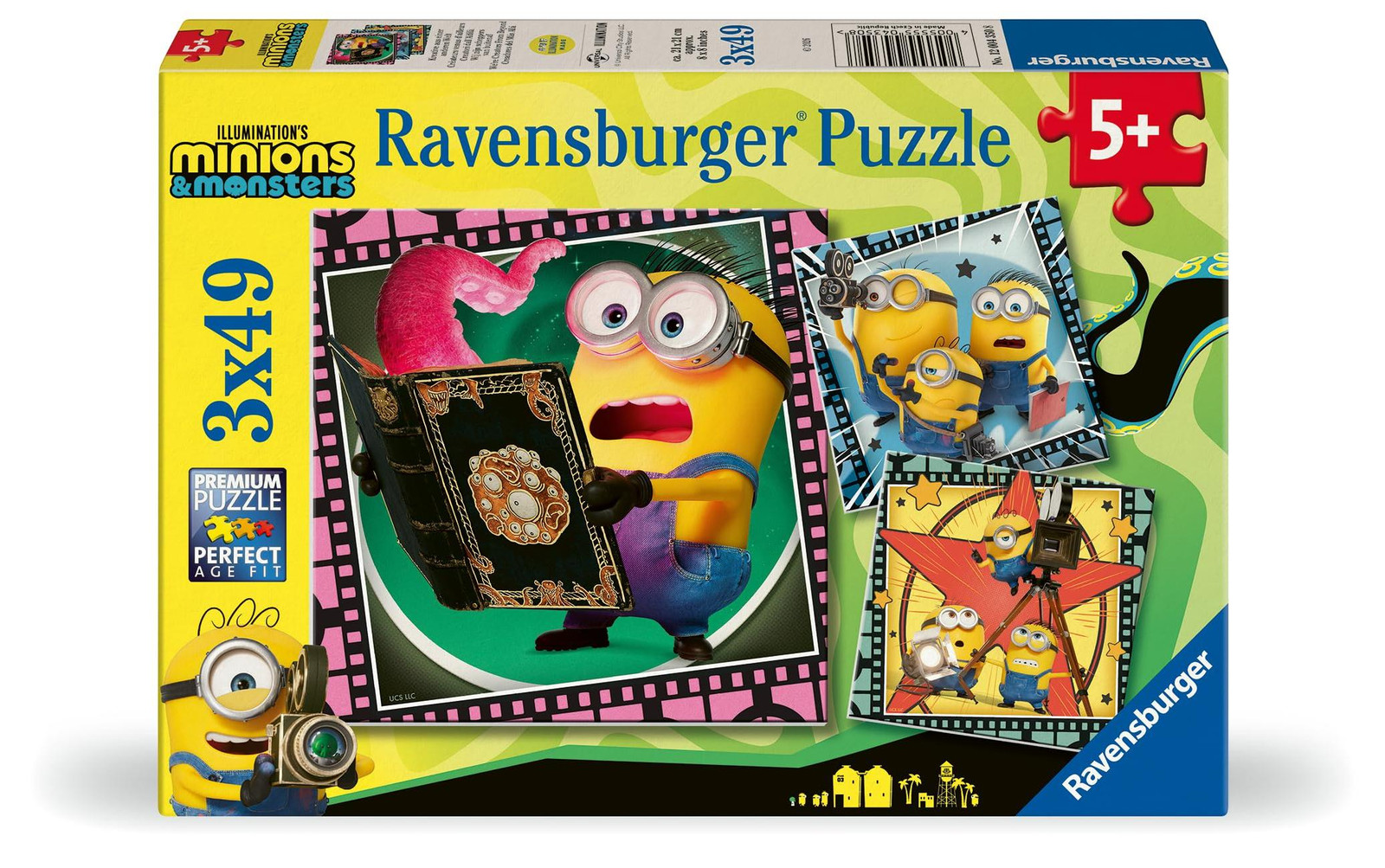 Ravensburger Minions 3 Kinderpuzzel met 147 stukjes