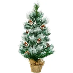Costway 60cm Künstlicher Mini Weihnachtsbaum