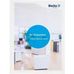 Biella Präsentationsmappe Pearl#2 DIN A4 Weiß Karton