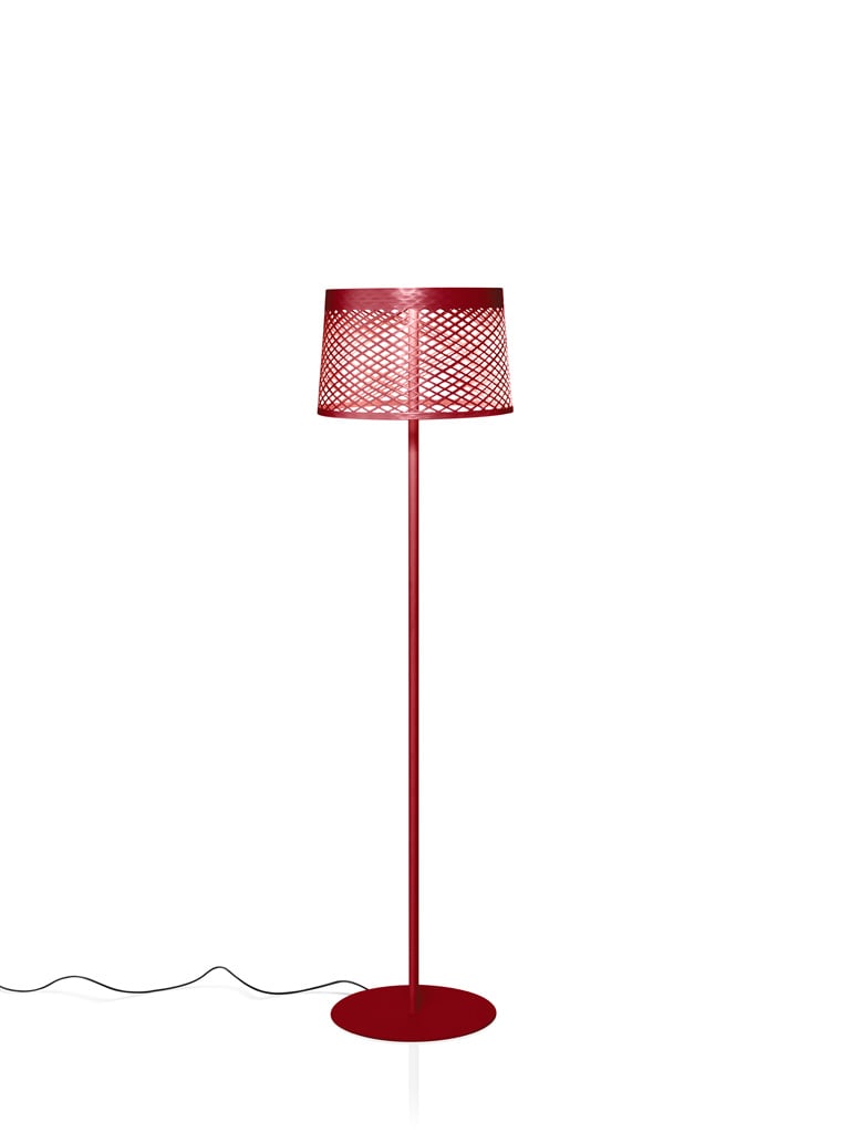 Foscarini Twiggy Grid Lettura LED Stehleuchte (karminrot) karminrot FN290004_65