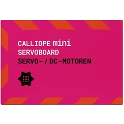 Calliope CA-SERVO-BOX Erweiterungsmodul 1 St., Entwicklungsboard + Kit
