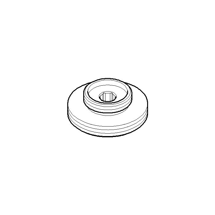 Dornbracht Aufnahme 09111006810-06 platin matt