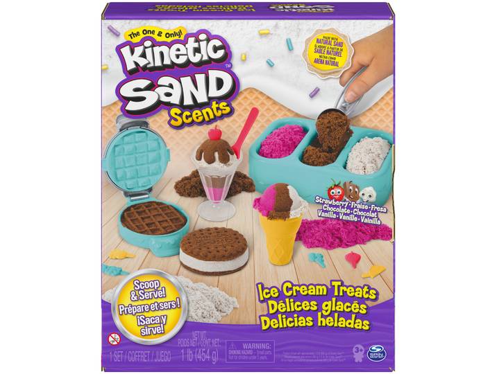 Kinetic Sand Spielset Scents Ice Cream Treats