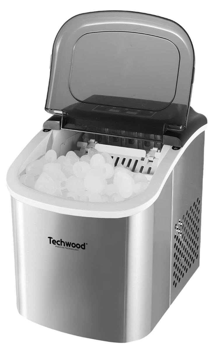 Eismaschine 12 kg/24 h, 700 g Behälter, Edelstahl