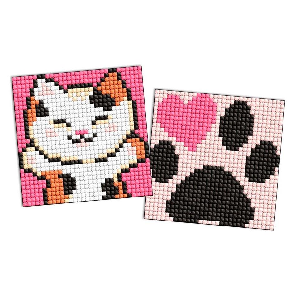 Ideyka Diamond Painting Magnet - Flauschige Umarmung (AMG1048)