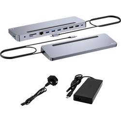 i-tec USB-C® Dockingstation I-TEC USB-C Metal Ergonomic 4K 3x Disply C31FLAT2PDPRO100W