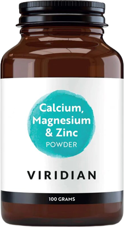 Viridian Calcium Magnesium Zinc Powder 100 gr