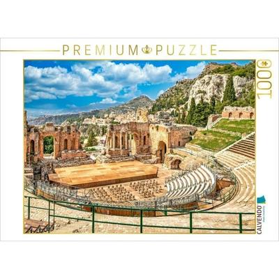 CALVENDO Puzzle Griechisches Theater um 350 v. Chr. | 1000 Teile Lege-Größe 64x48cm Foto-Puzzle für glückliche Stunden