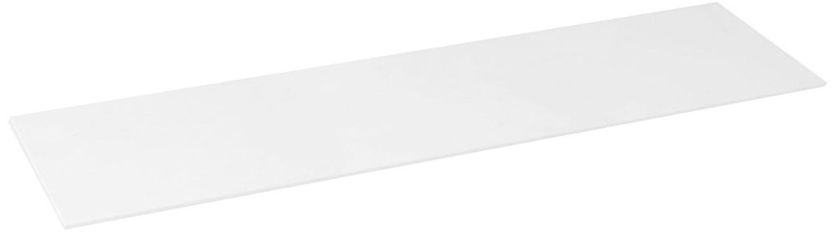 Sapho Platte Rockstone 1260x12x445mm, weiß matt
