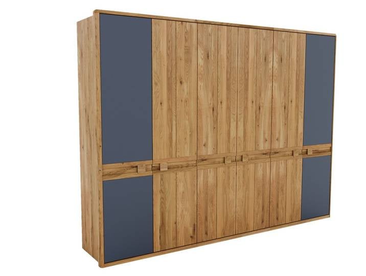 Linea Natura Drehtürenschrank 6-türig EPULO, wildeiche, Teilmassiv
