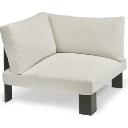 Serax Modulsofa Eckelement 91 cm, elfenbeinfarben