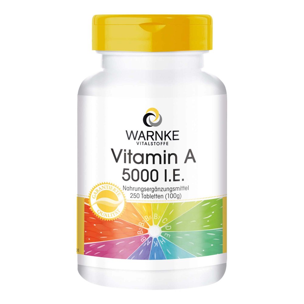 Warnke Vitalstoffe GmbH Vitamin A 5.000 I.e. Tabletten 14307794