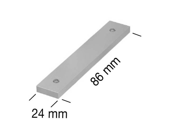 Profilverbinder GARESA Verbinder für Profil 363 Gr. 1, grau (alufarben), Blacklist, Profilverbinder, Profilverbinder, Profilverbinder für Profil 363