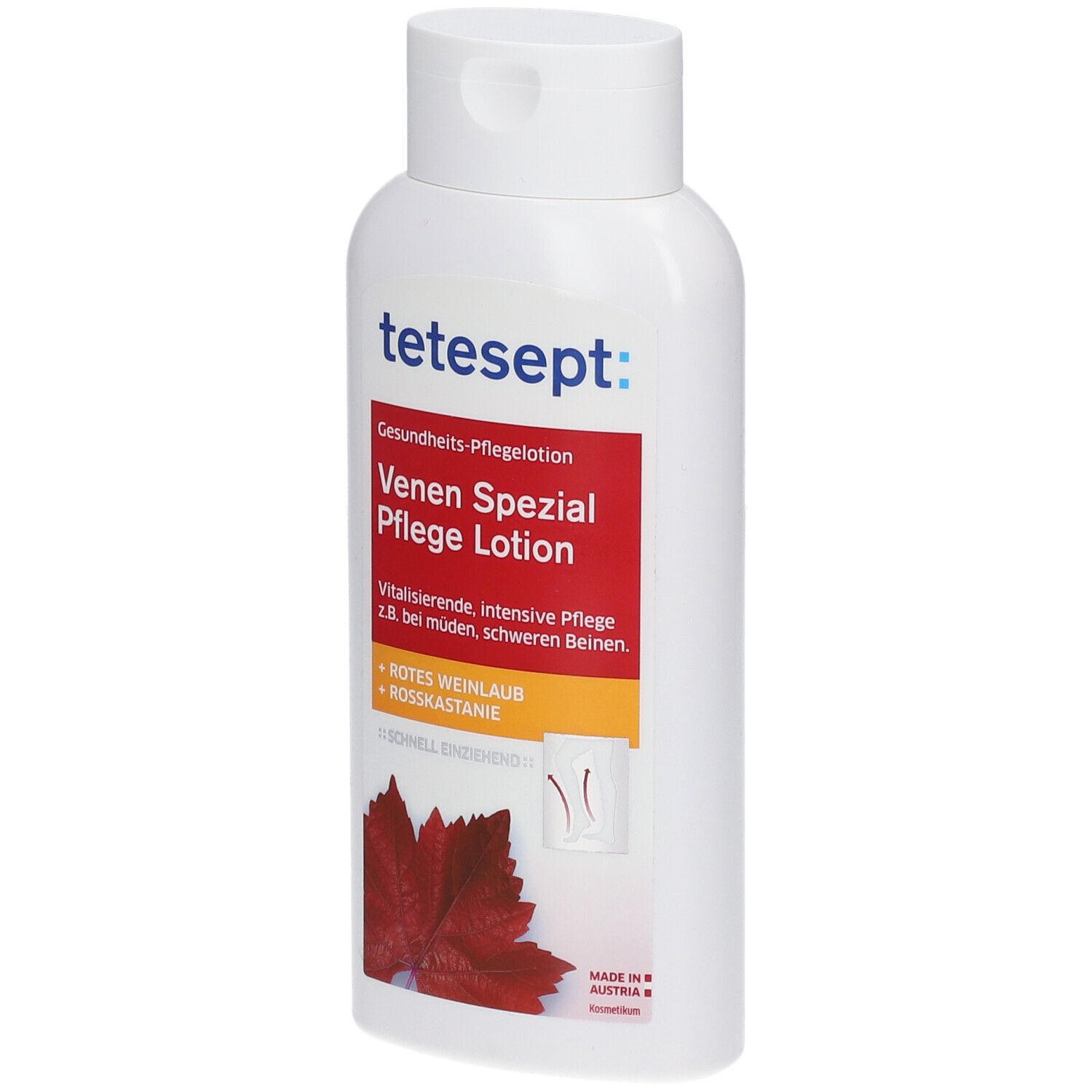 Tetesept LOT Pfl.venen 250 ml Lotion