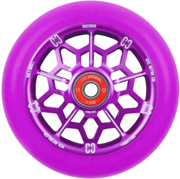 Stunt Scooter Rolle CORE Hex Hollow (110mm - Lila)