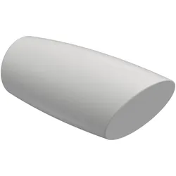 ENDSTÜCKE FÜR GARDINENSTANGEN 20 mm Ø, Etta Weiß, Packung 2 Stück