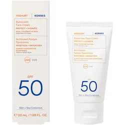 50ml KORRES Yoghurt Sunscreen Face Cream SPF 50