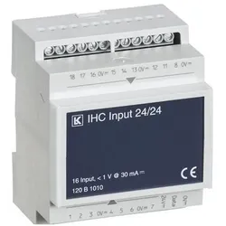 LK Indgangsmodul 16-kanal IHC Control24VDC 24mA.DIN 2M36, Automatisierung